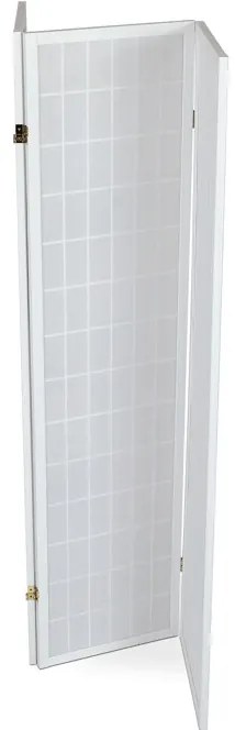 Fehér Tömörfa Paraván. EF-E803 WT