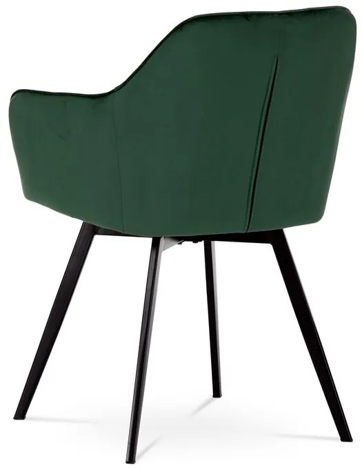 Zöld Bársony Étkezőszék. DCH-425 GRN4