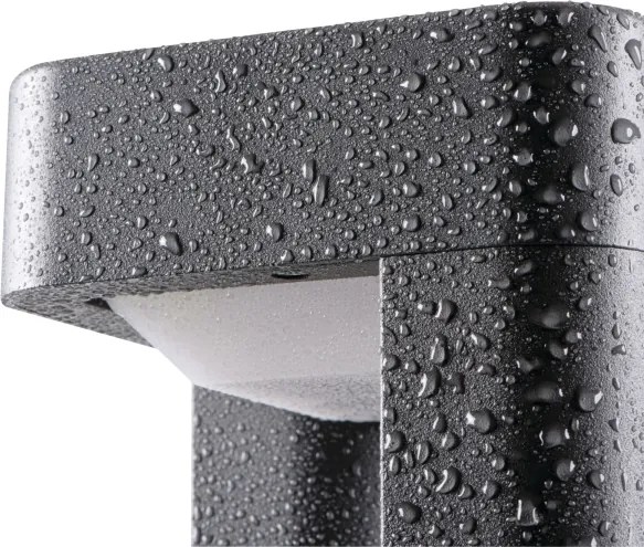Kanlux 36552 - PEVO kültéri fali lámpatest 1xGX53/11W/230V IP44 antracit