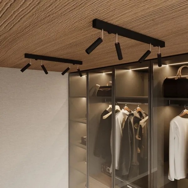 Spotlámpa EYETECH 4xG9/12W/230V fekete