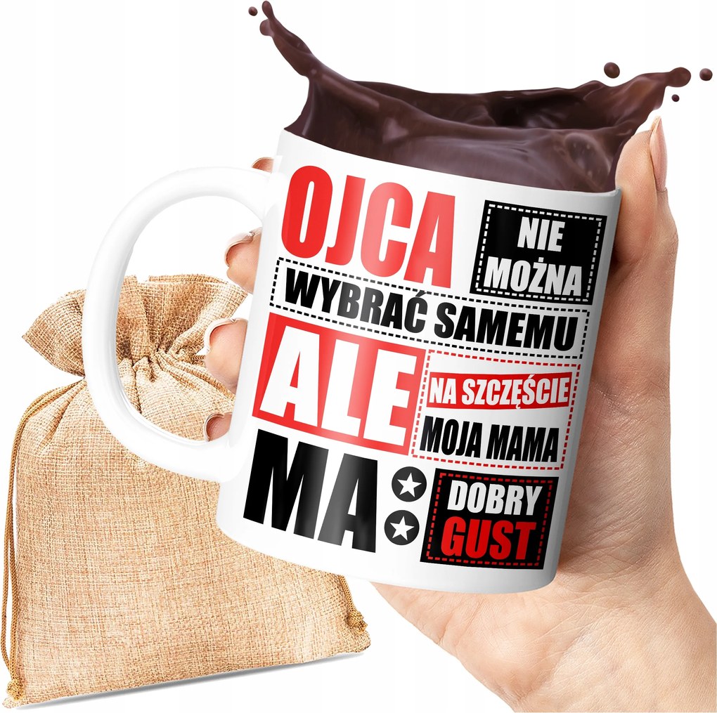 Bögre Ajándék Apának Anyukámnak Jó Ízlése Van