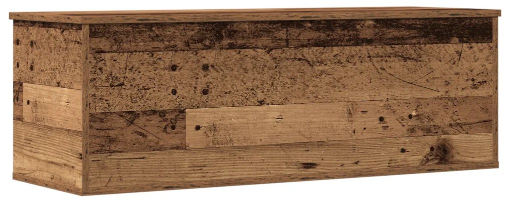 Tárolódoboz Régi Fa 102x35x35 cm Műgyanta Fa