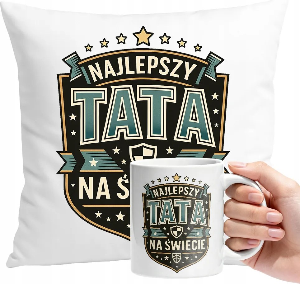 Bögre Párna Szett Legjobb Apa Személyre Szabott Ajándék Szöveg