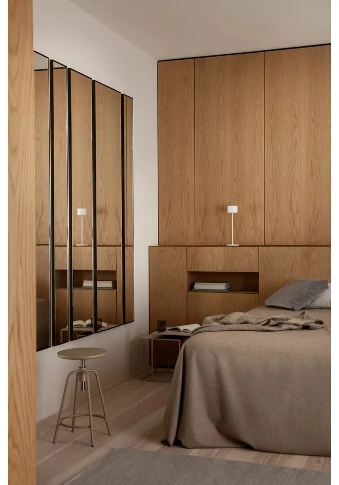 Bézs fém dohányzóasztal szett 2 db-os 40x40 cm Fera – Blomus