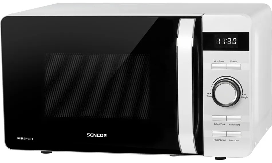 Sencor SMW 5017WH mikrohullámú sütő 17 literes,fehér színben