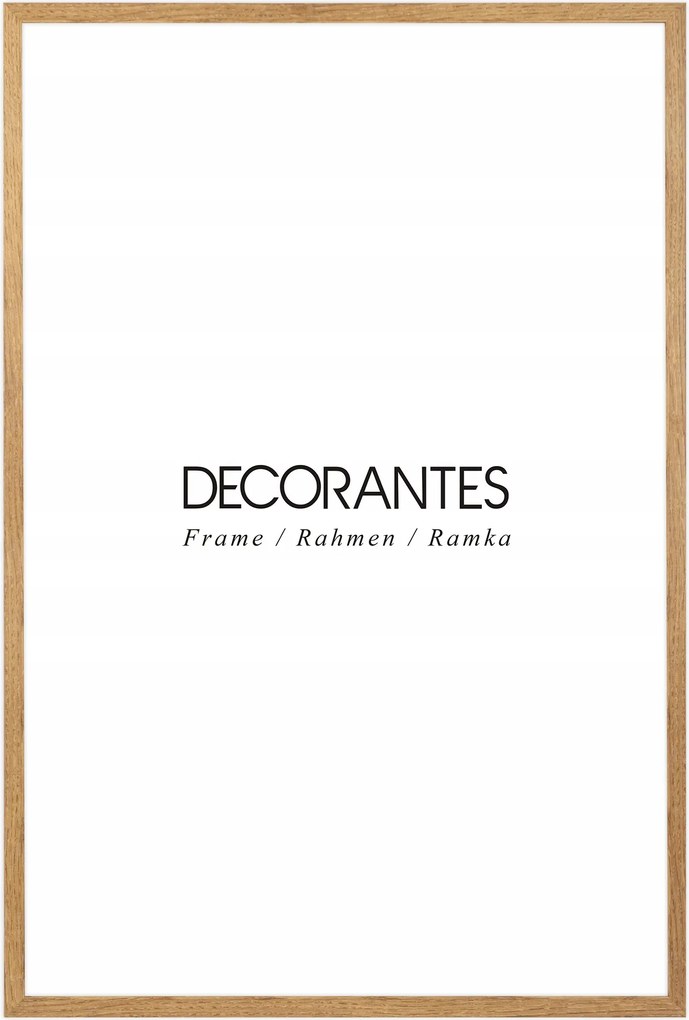 Barna képkeret 40x60 cm-es méretben