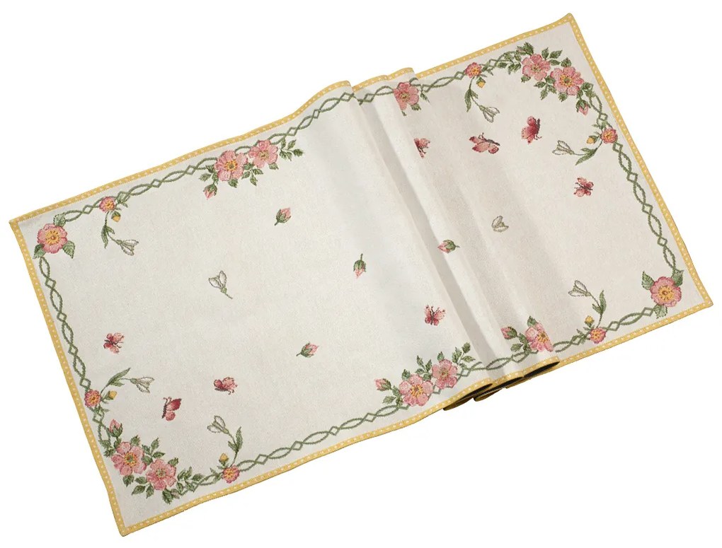 Center zenekar New Flowers XL, Spring Fantasy Gobelin kollekció - Villeroy & Boch