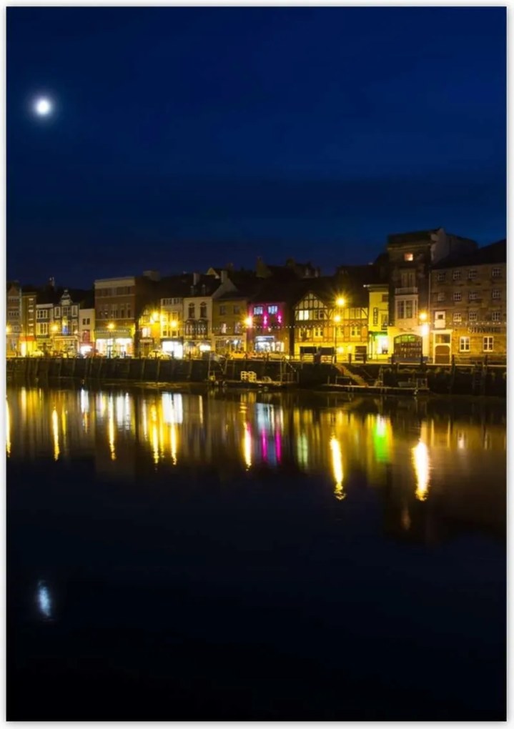 Poszterek 70x100 Hold a vízben