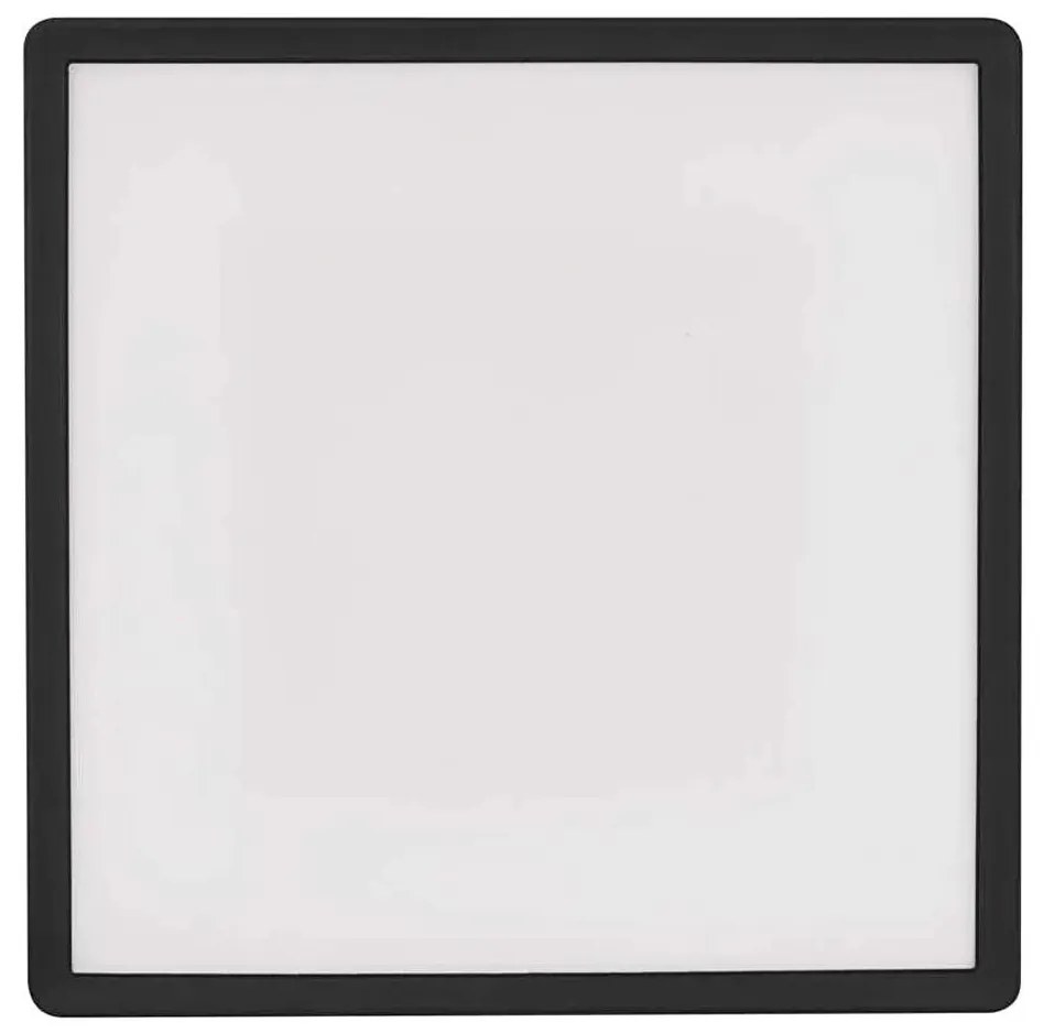 LED Mennyezeti lámpa FLORI LED/18W/230V 4000K fekete 29x29 cm