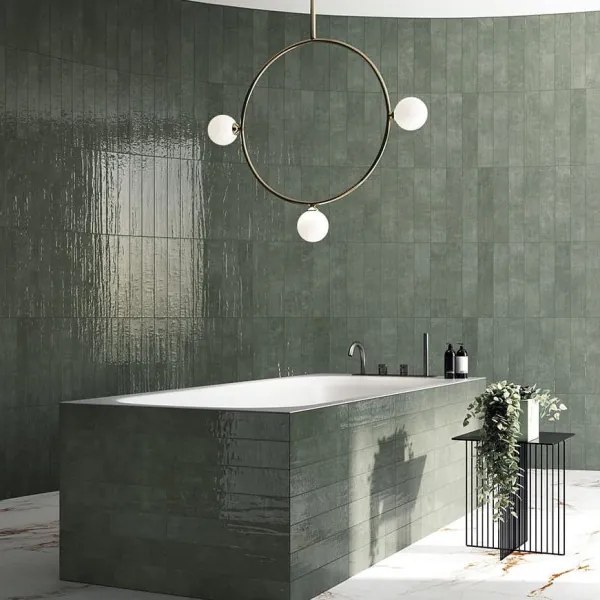 Pastorelli Colorful Pine Green Brick falicsempe 7,5x40