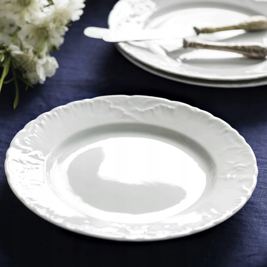 Tányér 21 cm Rococo Maria Ćmielów