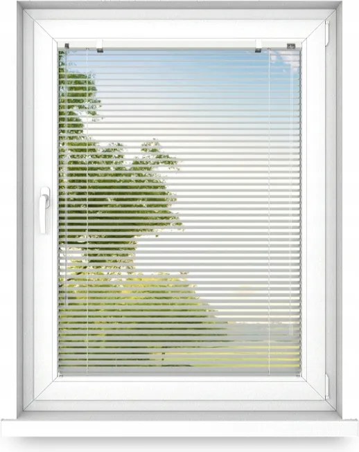 Alumínium redőny Vízszintes 25mm 130 x 70cm