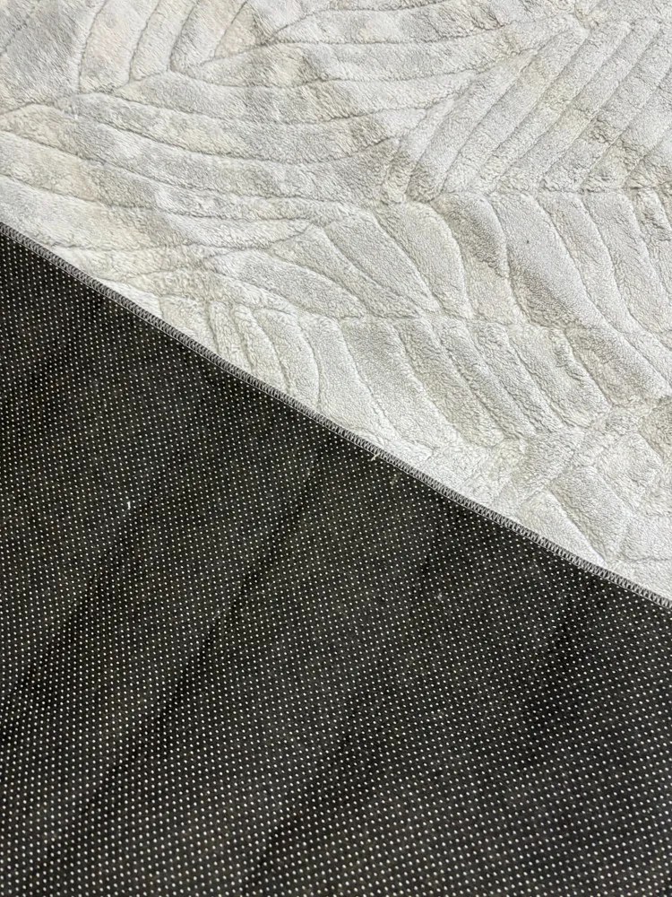 Salerno 3654 szürke shaggy szőnyeg 200x280 cm