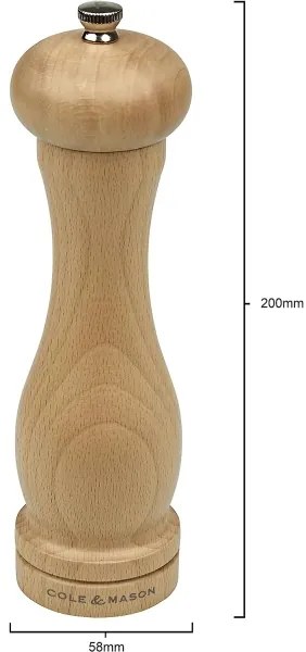 Cole&Mason - Sódaráló CAPSTAN BEECH bükk 20 cm