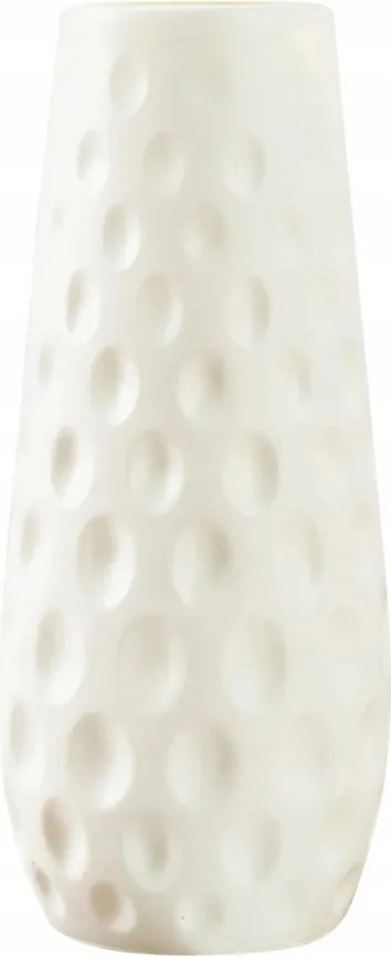 Fehér Törhetetlen Műanyag Virágdíszítő Váza Modern 23cm