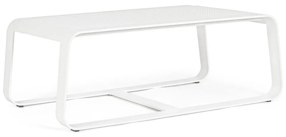 Alumínium kerti dohányzóasztal 62x105 cm Merrigan – Bizzotto