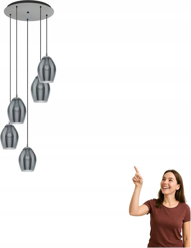 Függő lámpa Estanys 39567 Eglo