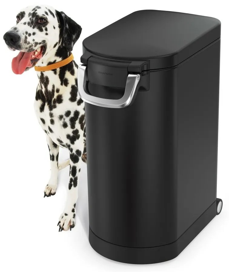 Simplehuman Száraz takarmány tároló biztonsági zárral 30 l, matt fekete, 30 l
