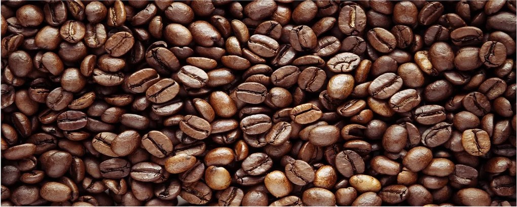 Modern üvegpanel a konyhába Kávébab XXL