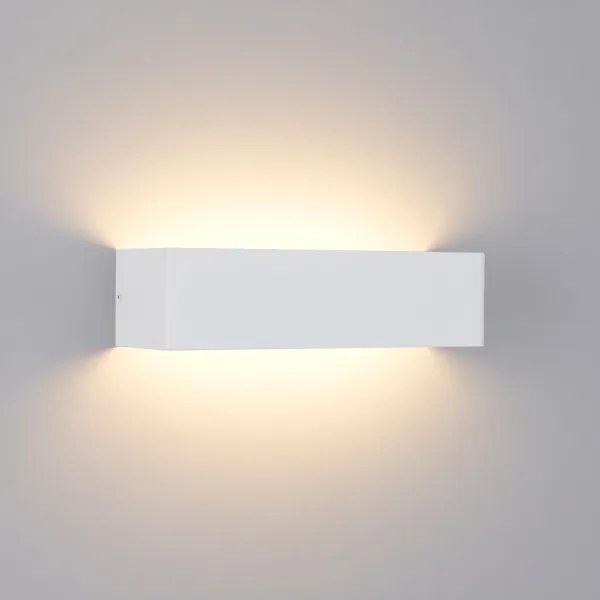 Brilagi - LED kültéri fali lámpatest DONNANI LED/12W/230V 30 cm fehér IP44