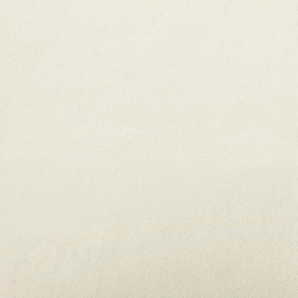 krém bársony loveseat kanapé 109 cm