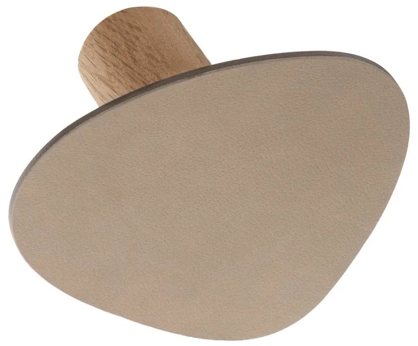 Szürkésbézs fali acél akasztó Dot S Nupo – LIND DNA