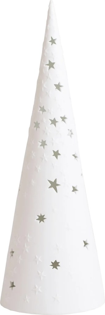 Rader Christmas Karácsonyi Led lampion Fehér karácsonyfa 30 cm