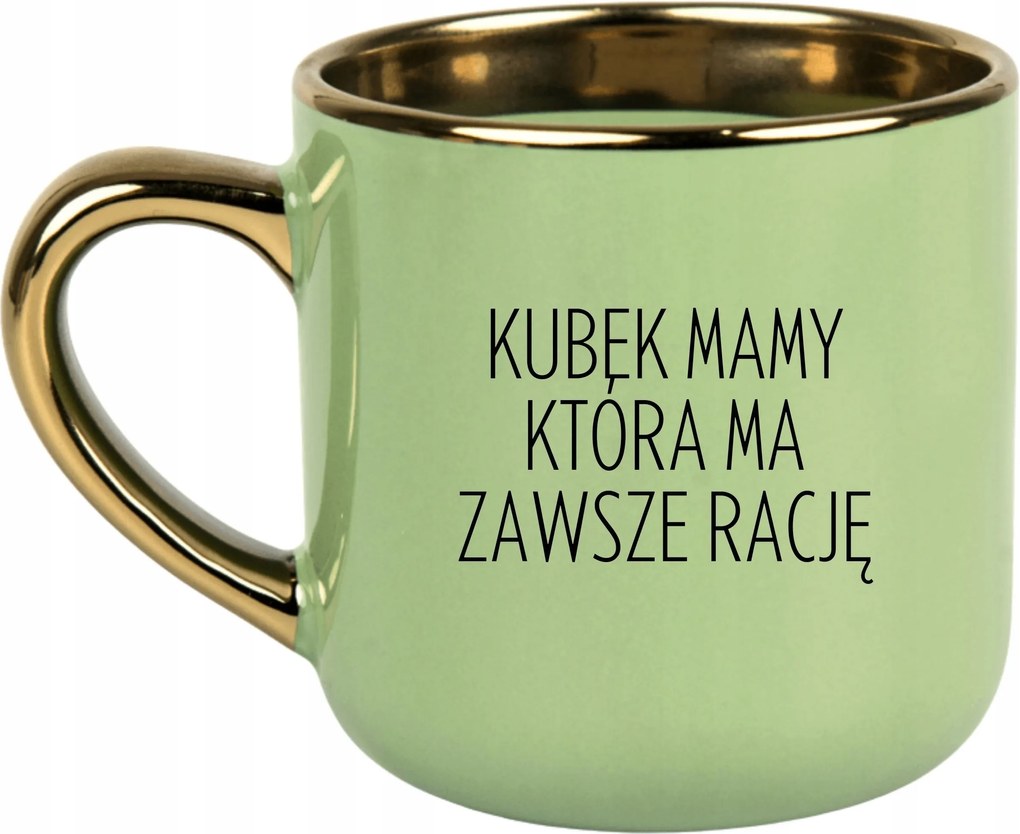 Bögre Zöld 400ml Ajándék Vicces Anyák Napja Anyák Napi Bögre