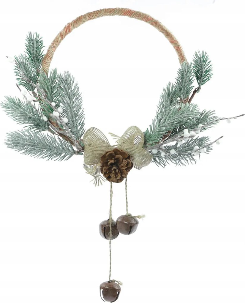 Karácsonyi koszorú dekoráció karácsonyra