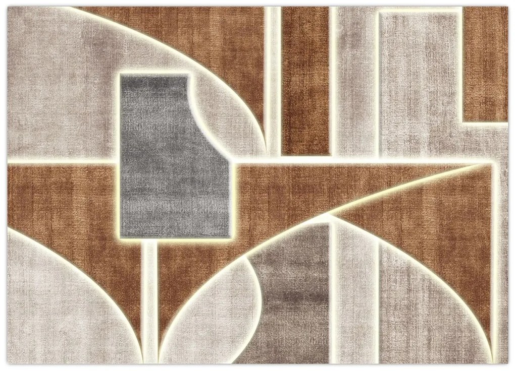 Kép - Alakzatok (70x50 cm)