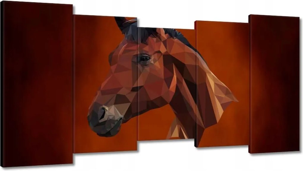 Vászonkép 150x80 Lófej