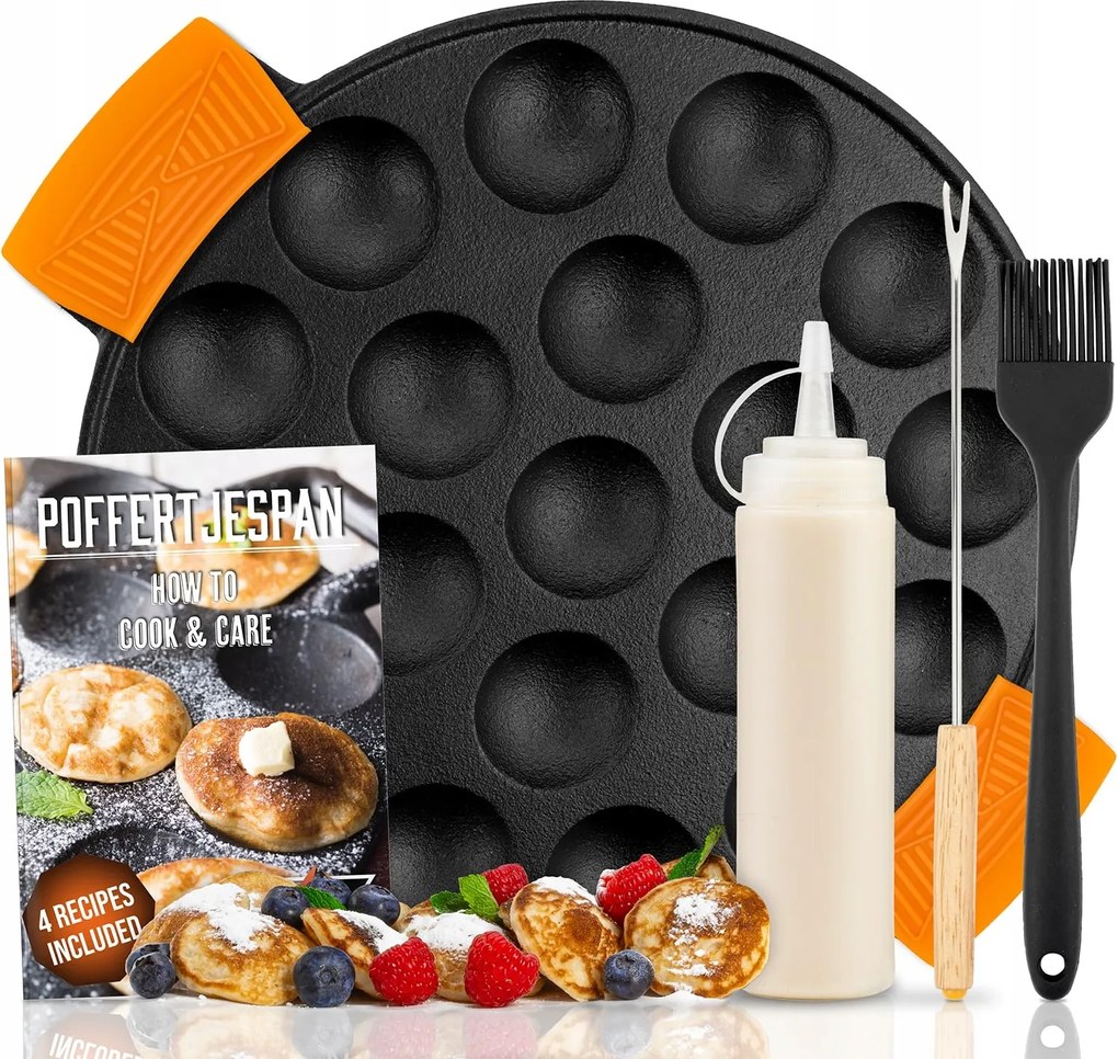 Irono palacsintasütő 24 cm öntöttvas Brak Tartozék