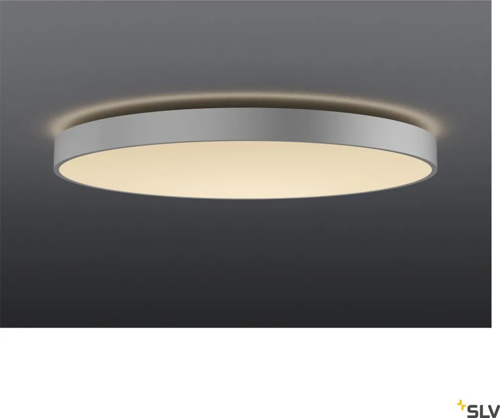 SLV 1001880 MEDO Kerek Mennyezeti Lámpa Szürke LED IP20