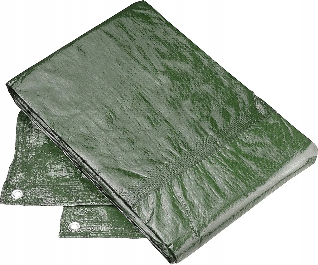 Ponyva Erősített Lepedő Zöld 5X8M