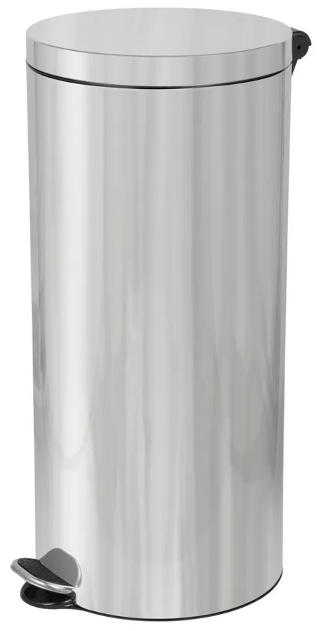 Alda Soft Close Freedom Fresh 30 l pedálosszemetes, rozsdamentes acél, fényes, 30 l