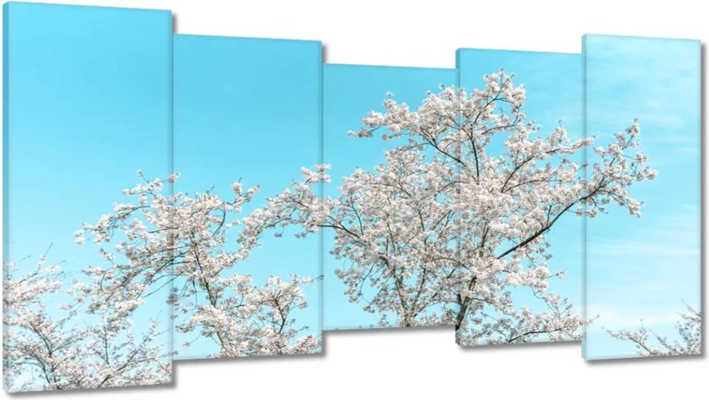 Vászonkép 150x80 Finom virágok Tavasz