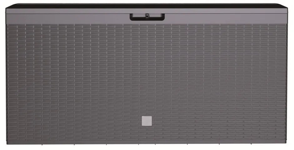 Kerti tároló doboz, 290 l, II, sötétbarna