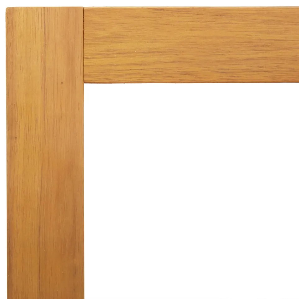 Kerti Kávéasztal 110x55x35 cm Tömör Fa Akác