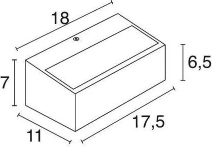 NOVOLUX 634A-H35X1A-01 IONA Modern Kültéri Fali Lámpa Fehér R7s IP44