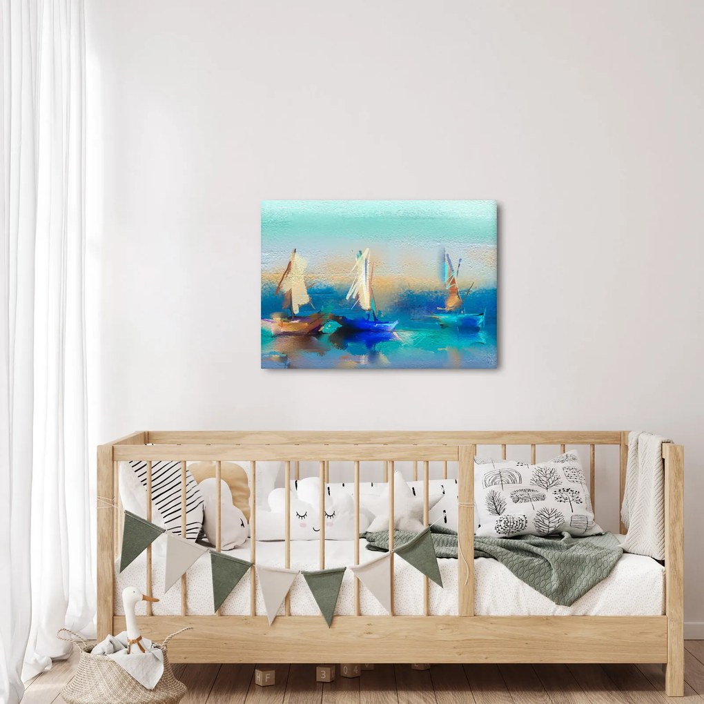Kép - Tájképfestészet, festészet (70x50 cm)