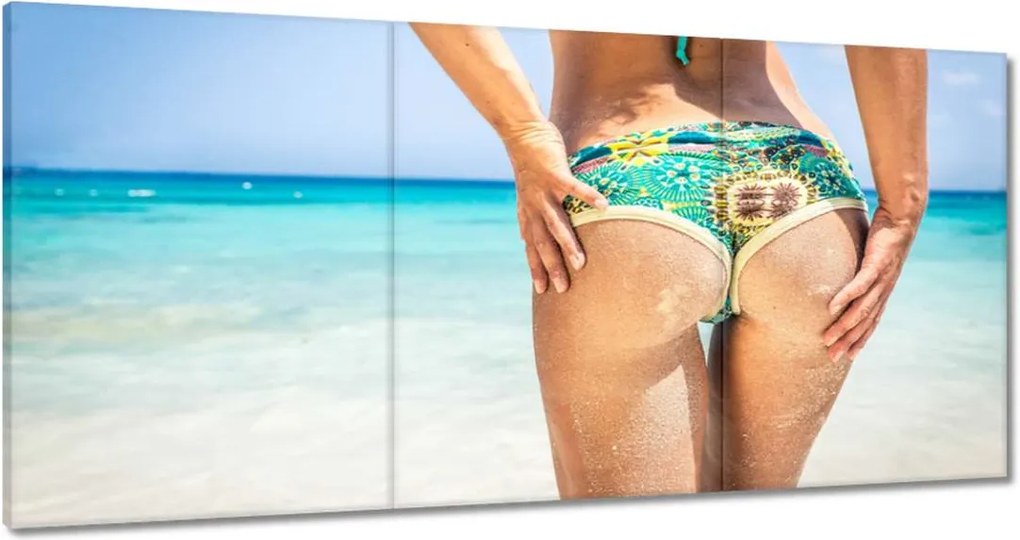 Vászonkép 180x90 Szép fenék a tengerparton