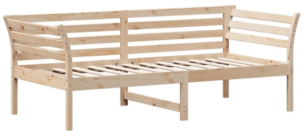 tömör fenyőfa kanapéágy matrac nélkül 90 x 190 cm