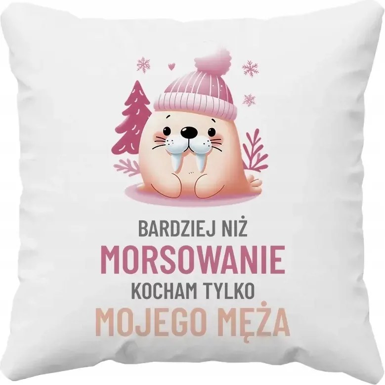 A rozmározásnál is jobban szeretem csak a férjemet Párna A Feleségemnek