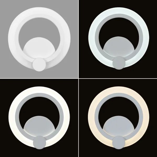 Brilagi - MODERN MINI LED fali lámpa 16W 230V 3000/4000/6000K