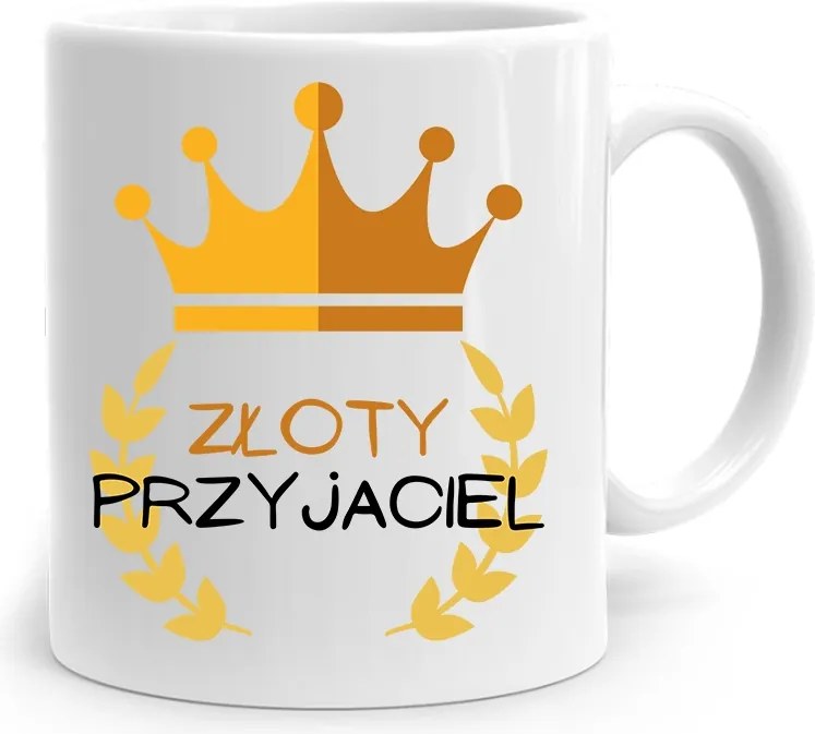 Bögre Ajándék Barátnak Arany Barát fényképes nyomtatással