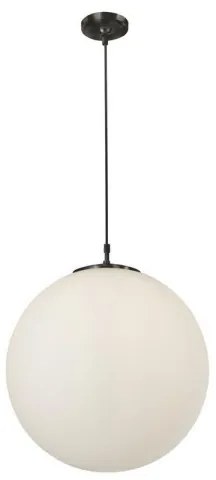 Searchlight 6088 - Csillár zsinóron ATOM 1xE27/60W/230V fehér/fekete