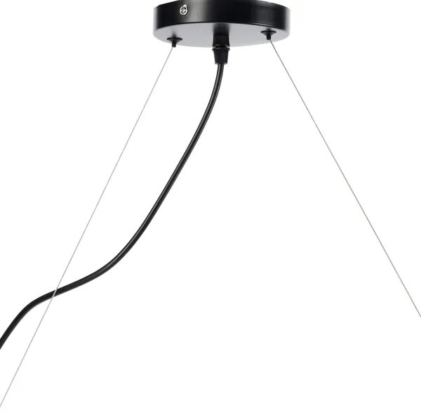 ONLI - Csillár zsinóron TRIO 3xE14/6W/230V fekete
