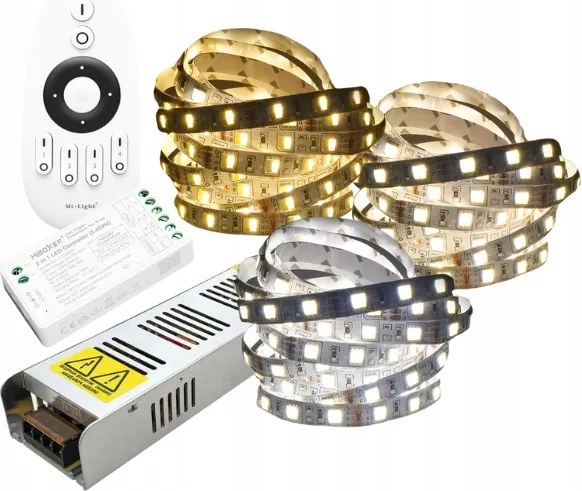 Cct Led világítás szett hideg fehér Premim mennyezeti 230V 15m