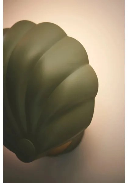 Nordlux - KONCHI fali lámpa 1xE14/25W/230V zöld