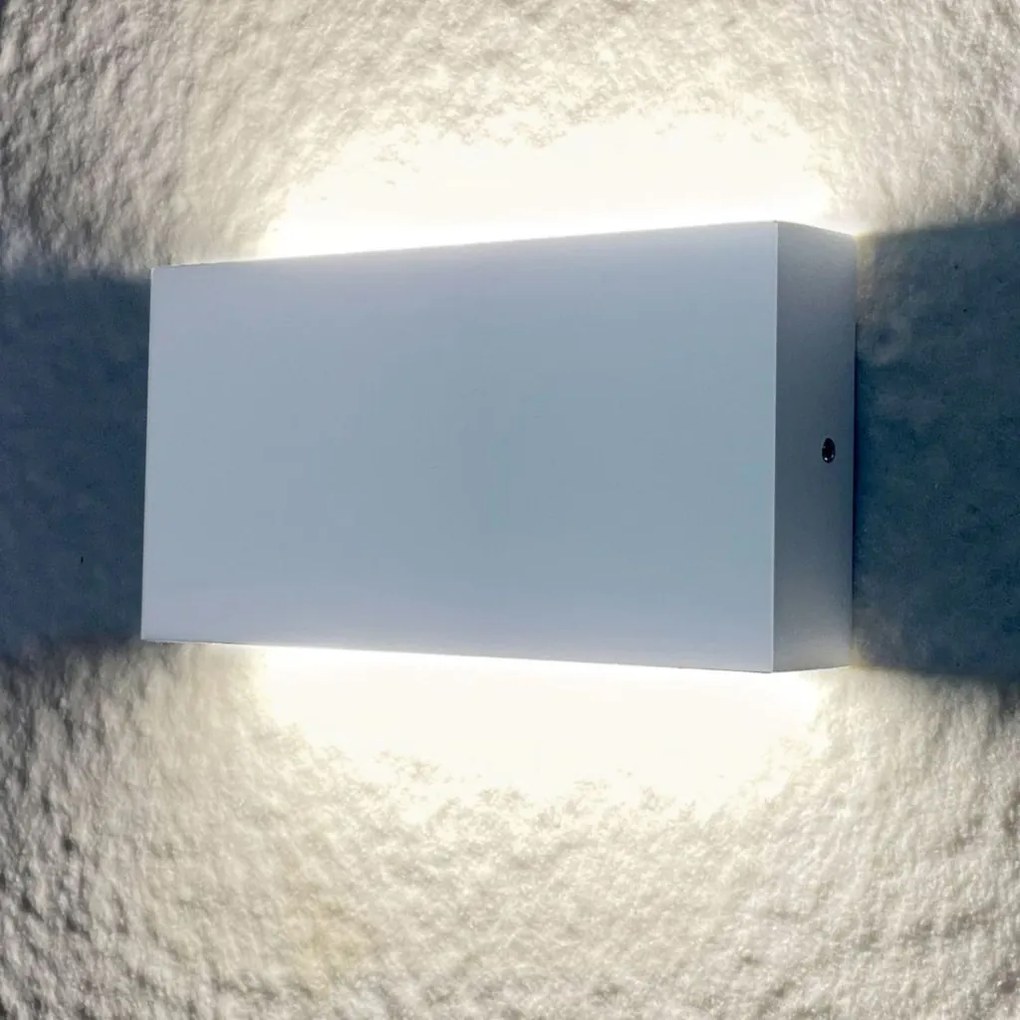 POLUX 315694 CHICAGO Modern Kültéri Fali Lámpa Fehér LED IP44
